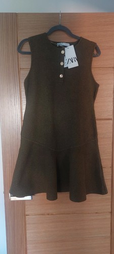 Zara mini dress with - zara, frill