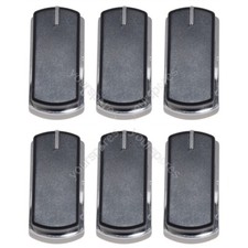6 x Knobs Fits Belling Cooker