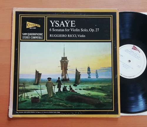 Qce 31085 ruggiero ricci ysaye - ruggiero,