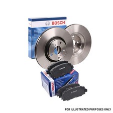 BOSCH Front Brake Disc Pair +