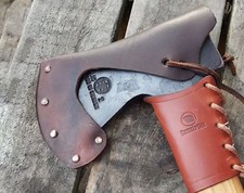 Leather Axe Head Sheath