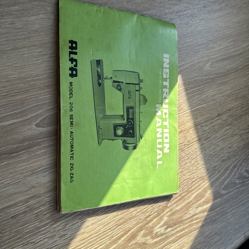 Alfa 206 sewing machine - 206,