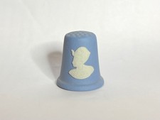 WEDGWOOD WHITE ON PALE BLUE