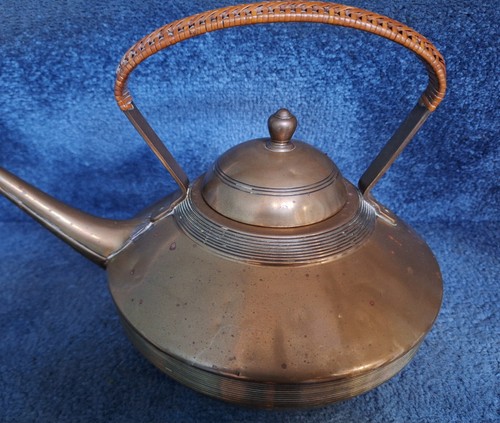 Antique gbn bavaria brass tea - antique,
