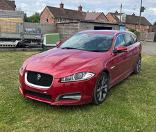 2014 JAGUAR XF S SPORTBRAKE WING NUT BREAKING RED