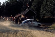 Simo Lampinen Juhani Markkanen Saab 96 V4 1000 Lakes Rally August - Old Photo 11
