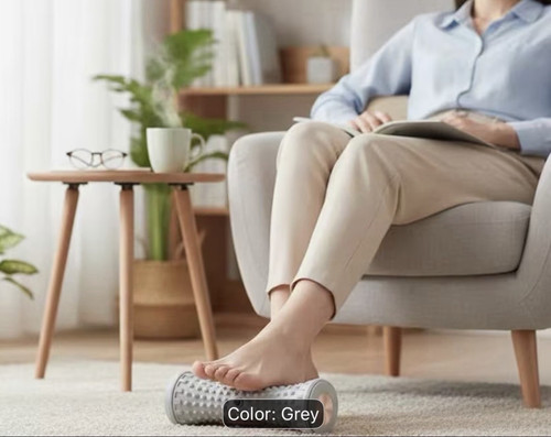 Grey foot heel calf deep - grey,