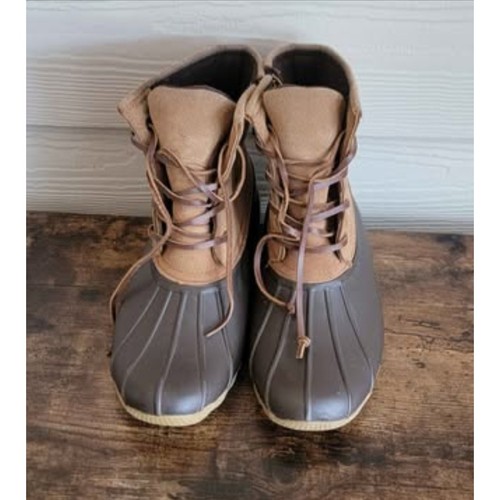 Mix duck boots tan brown - duck,