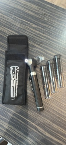Otoscope with three tubes - otoscope, of