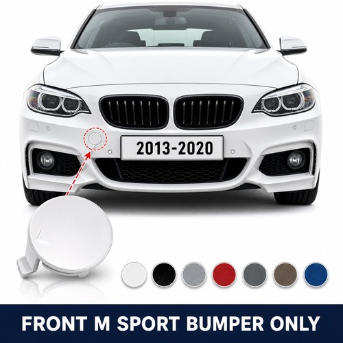 Front tow hook cover - tow,