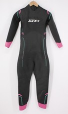 ZONE 3 WOMENS AGILE WETSUIT FULL LENGTH TRIATHLON SIZE M BLACK PINK RRP £219 IB