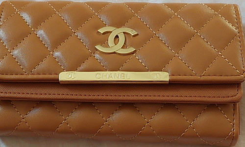 Chanel brown quilted leather - chanel,
