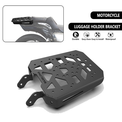 Motorcycle side luggage rack - side,