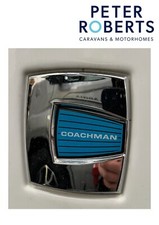 Coachman Caravan Chrome Badge And Centre Decal