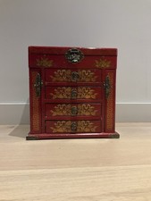 Antique Chinese Red Lacquer