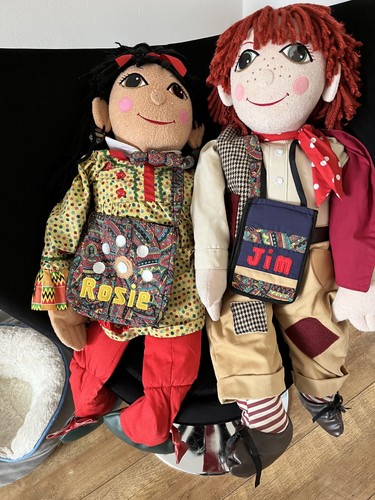 Large rosie and jim rag - jim, dolls