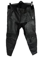 Richa XXL Leather Textile Motorcycle Trousers Black 56 S EN1621-1 Protective