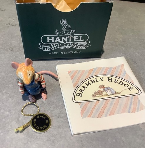 Hantel pewter miniature - hantel,