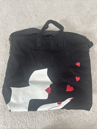 Lulu guinness black large tote - black,