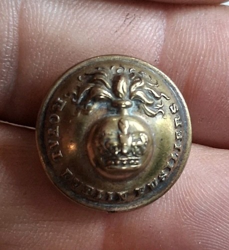 Irish army button royal - irish,