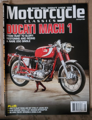 Motorcycle classics magazine - magazine, |