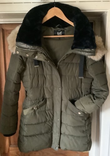 Zara trf womens parka - parka, jacket