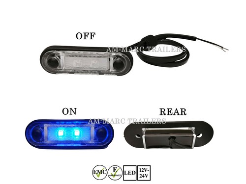 Blue hella rdx style led - hella,