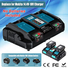 For Makita DC18RD Twin Dual Port / DC18RC 18V LXT LI-ION Rapid Battery Charger