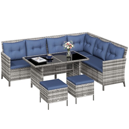Outsunny pcs patio wicker - patio,