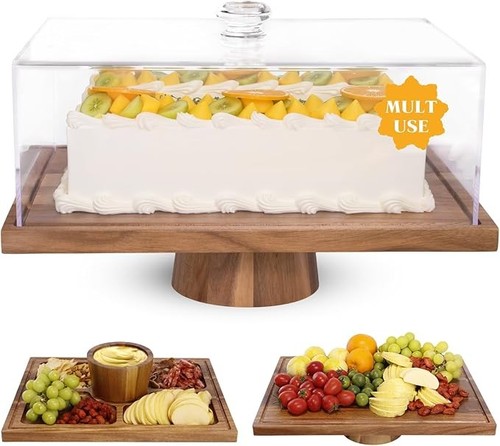 Cake stand with lid 1 - cake,