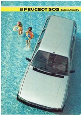 PEUGEOT 505 ESTATE & 8-SEATER