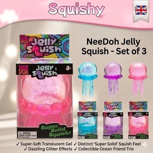 Needoh jellyfish jelly squish - jelly,