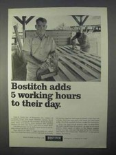 1966 Bostitch Mark II Trigger-Operated Air Nailer Ad