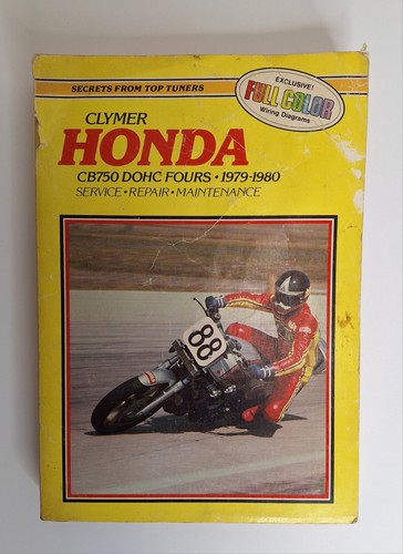 Clymer honda cb750 dohc - honda, fours