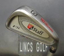 Wilson Staff Fatshaft 3 Iron Stiff Graphite Shaft Wilson Grip