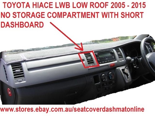 Dark grey dash mat - grey,