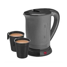 Black Travel Kettle 600W 500ML
