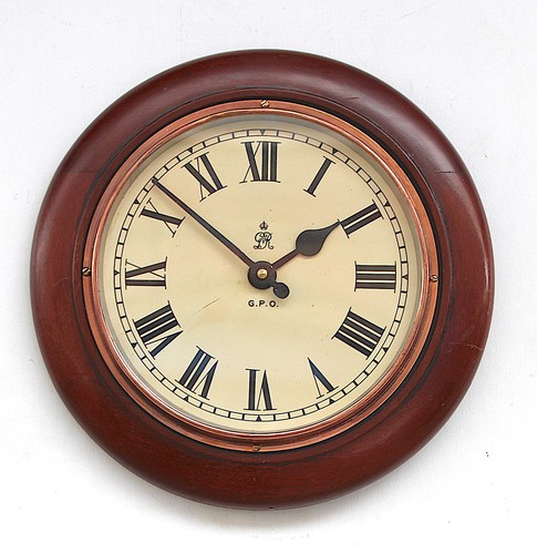 British gpo mahogany caaed - british,