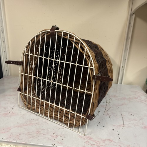 Vintage metal wicker - metal,
