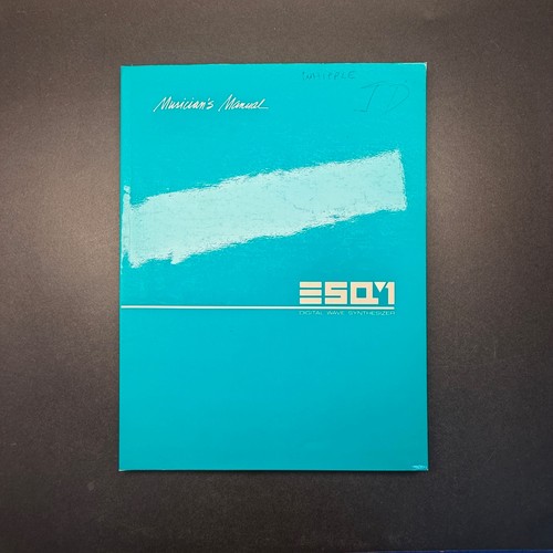 Vintage ensoniq esq digital - ensoniq,