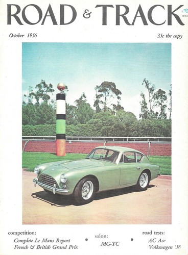 Road track 1956 oct - &,