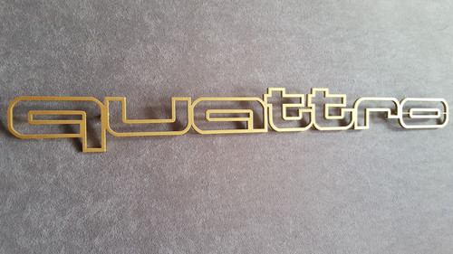 Audi quattro bumper - quattro, grill