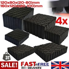 4Pcs Ramp Jacking Rubber