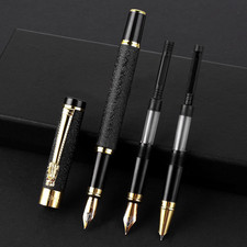 Metal Fountain Pen with 3