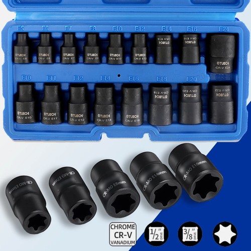 Female impacted torx star - torx,