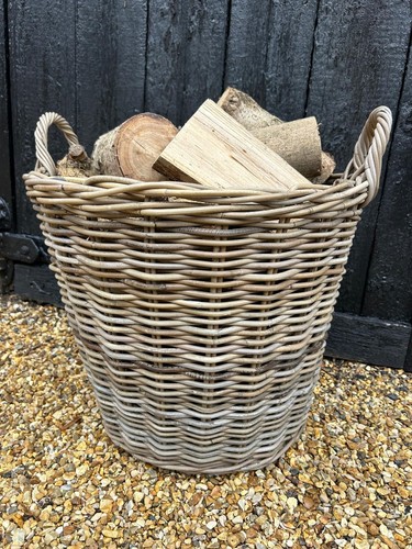 Round kubu wicker - round, rattan