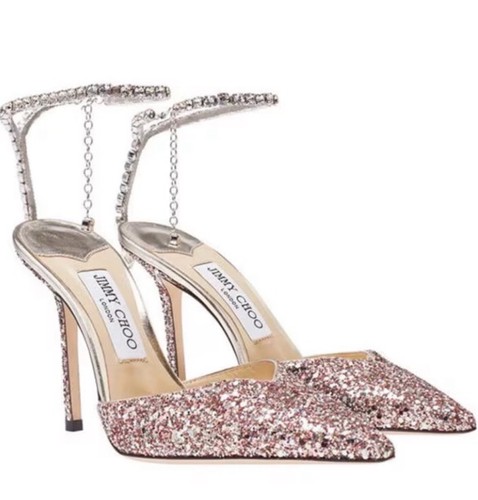 Jimmy choo saeda 100 rose - jimmy,
