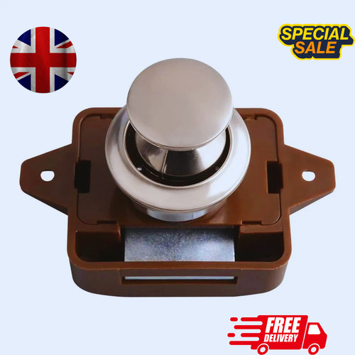 Latch knob push button catch - latch,