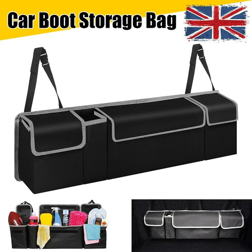 Large car boot organiser - organiser, back