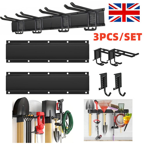 Garage garden tool - 3x, holder